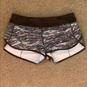 Lululemon speed shorts